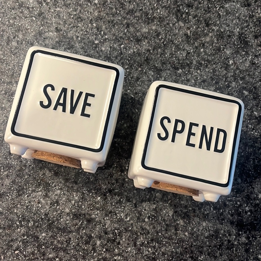 Hearth and hand from target save and spend coin collectors/money jars